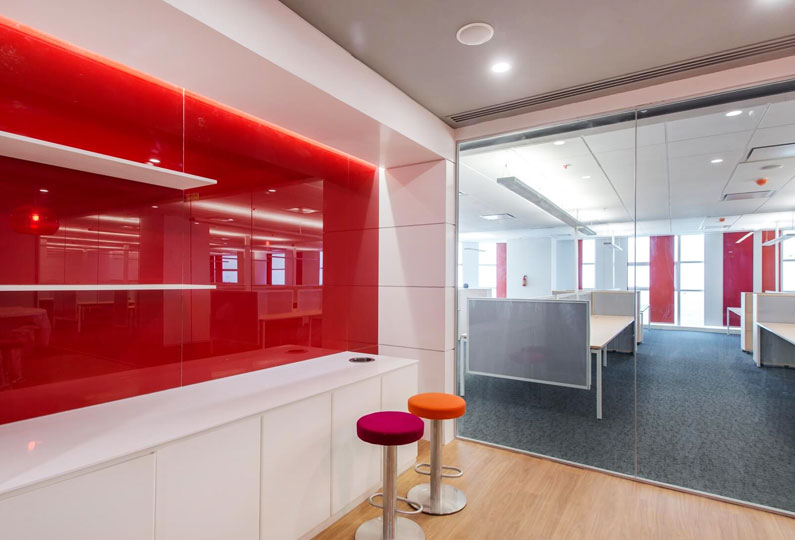 Tempered Lacquered Glass